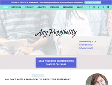 Tablet Screenshot of anypossibility.com
